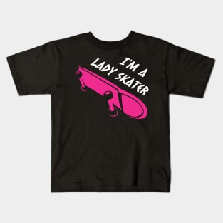 Lady Skater Kids T-Shirt